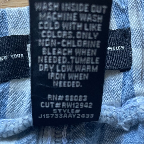 Brand New Women’s Rewash Gingham Print Short Shorts - Picture 9 of 13